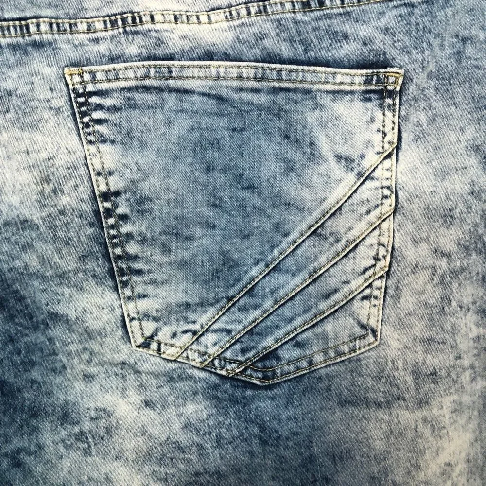 Jeanius Stone Washed Size 50 by 32 Jeans!